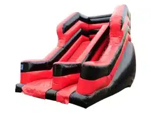 Red and Black Giant Inflatable Slide