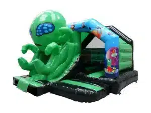 Alien 3D Bouncy Castle Slide Combo